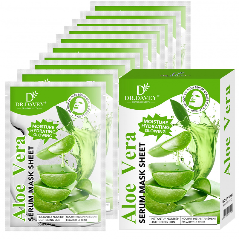Aloe Vera Serum Facial Mask Sh - Aloe Vera Pot recension och pris