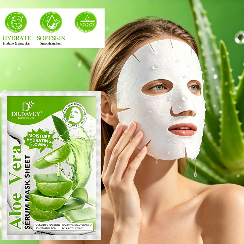 Aloe Vera Serum Facial Mask Sh - Aloe Vera Pot recension och pris
