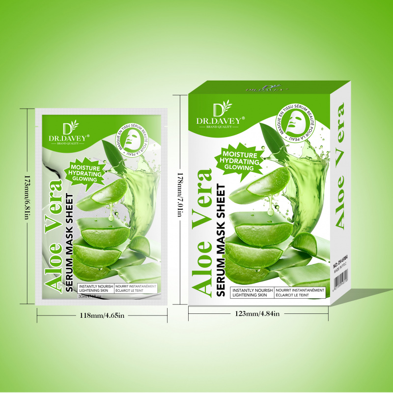 Aloe Vera Serum Facial Mask Sh - Aloe Vera Pot recension och pris