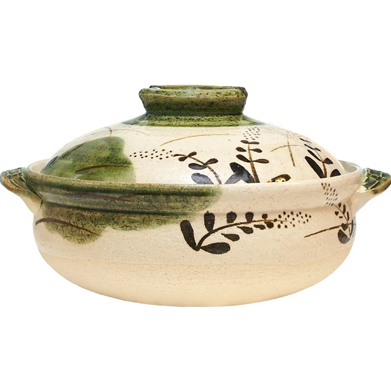 Burnt shallow clay household c - Aloe Vera Pot recension och pris