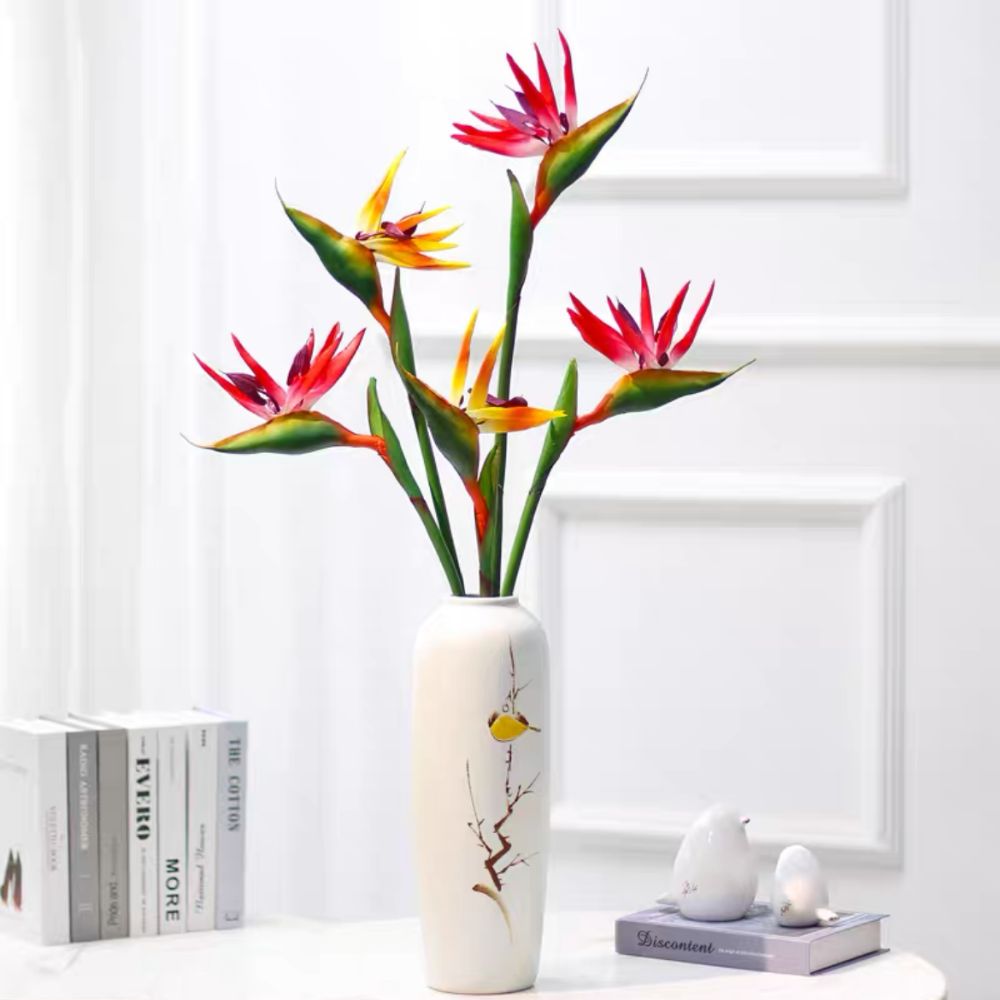 Long Stem Artificial Bird of P - Bird Paradise Strelitzia recension och pris