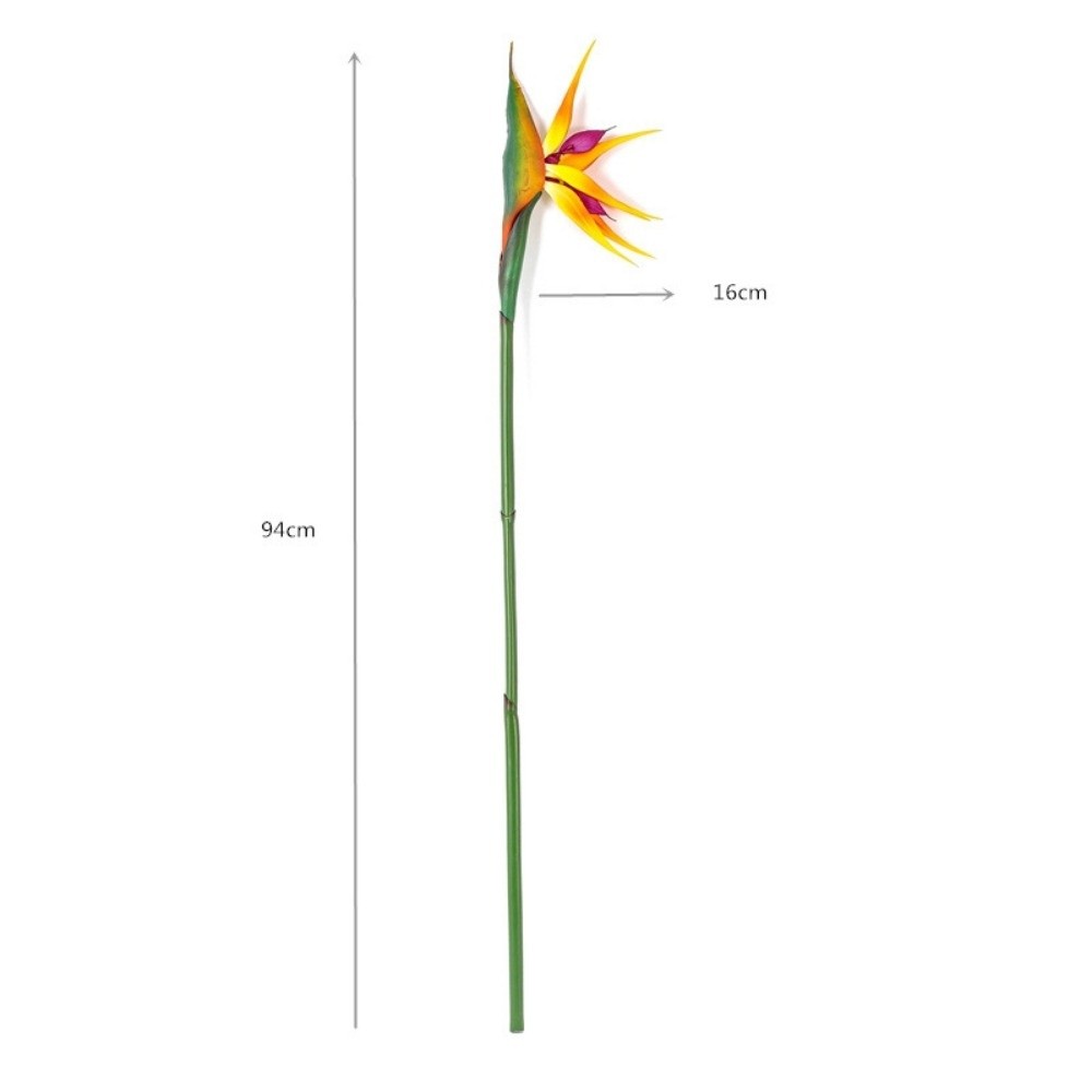 New Long Stem Artificial Bird  - Bird Paradise Strelitzia recension och pris