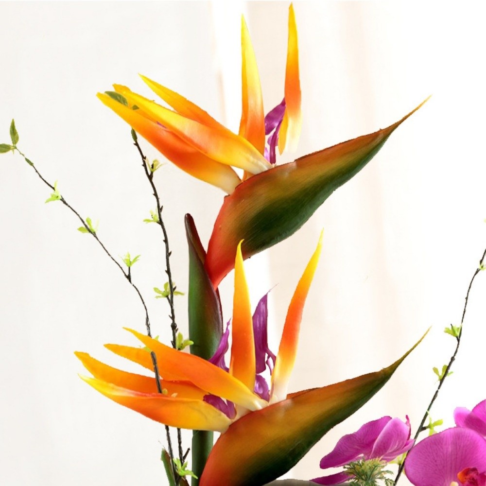 New Long Stem Artificial Bird  - Bird Paradise Strelitzia recension och pris