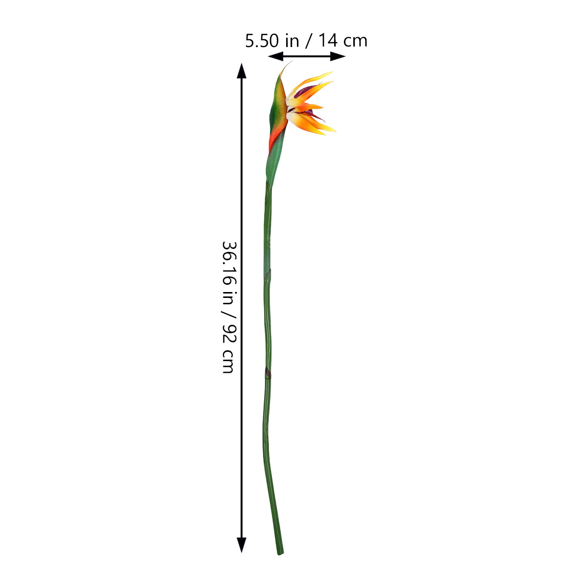 Artificial Bird of Paradise Pl - Bird Paradise Strelitzia recension och pris