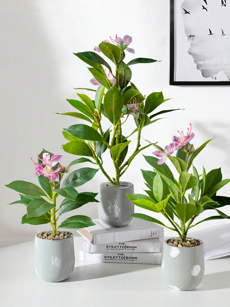 21-40cm Artificial Azaleas Pla - Ficus Lyrata Tree recension och pris