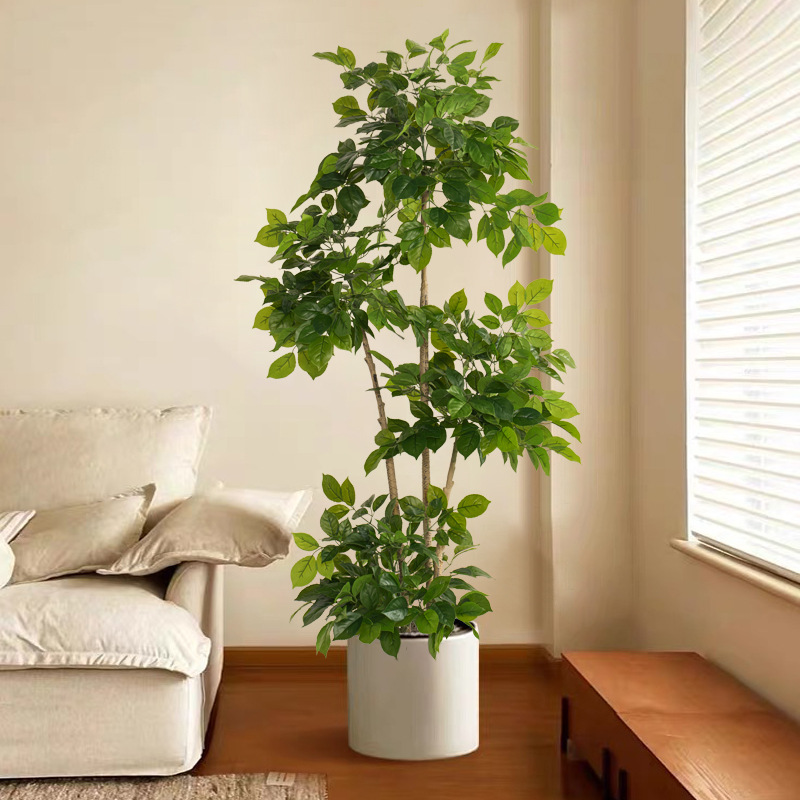 2-78in Large Fake Plants Artif - Ficus Lyrata Tree recension och pris