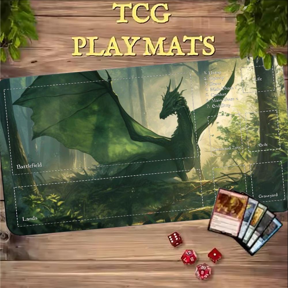 Dark Purple Phoenix Playmat TC - Tradescantia Purple recension och pris