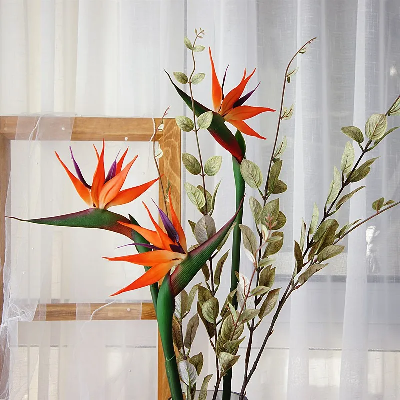 80CM artificial real touch flo - Bird Paradise Strelitzia recension och pris