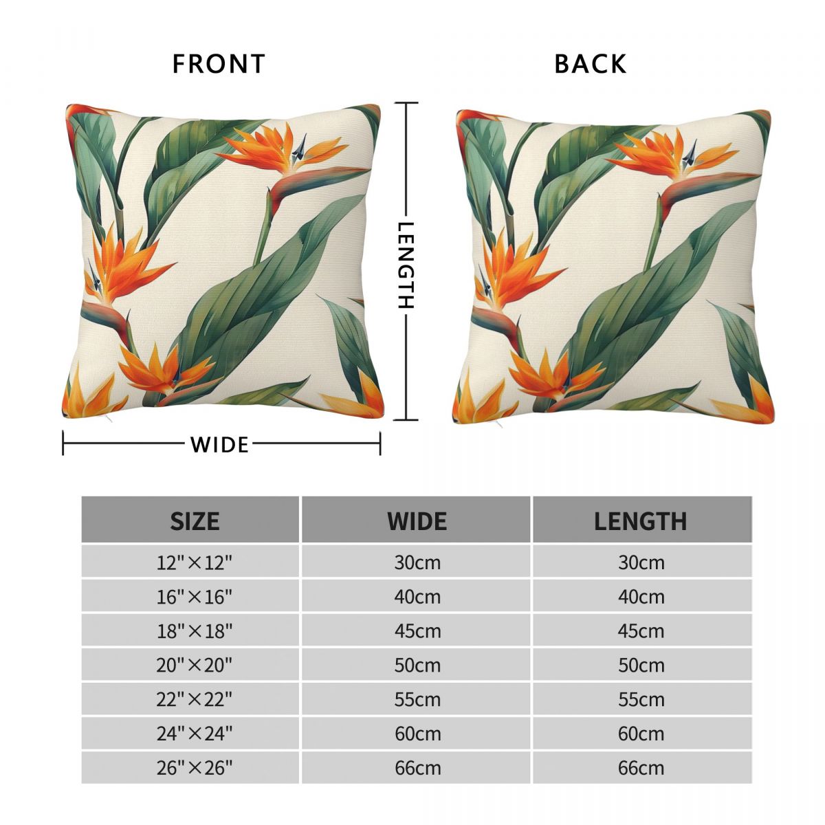 Bird Of Paradise Strelitzia Sq - Bird Paradise Strelitzia recension och pris