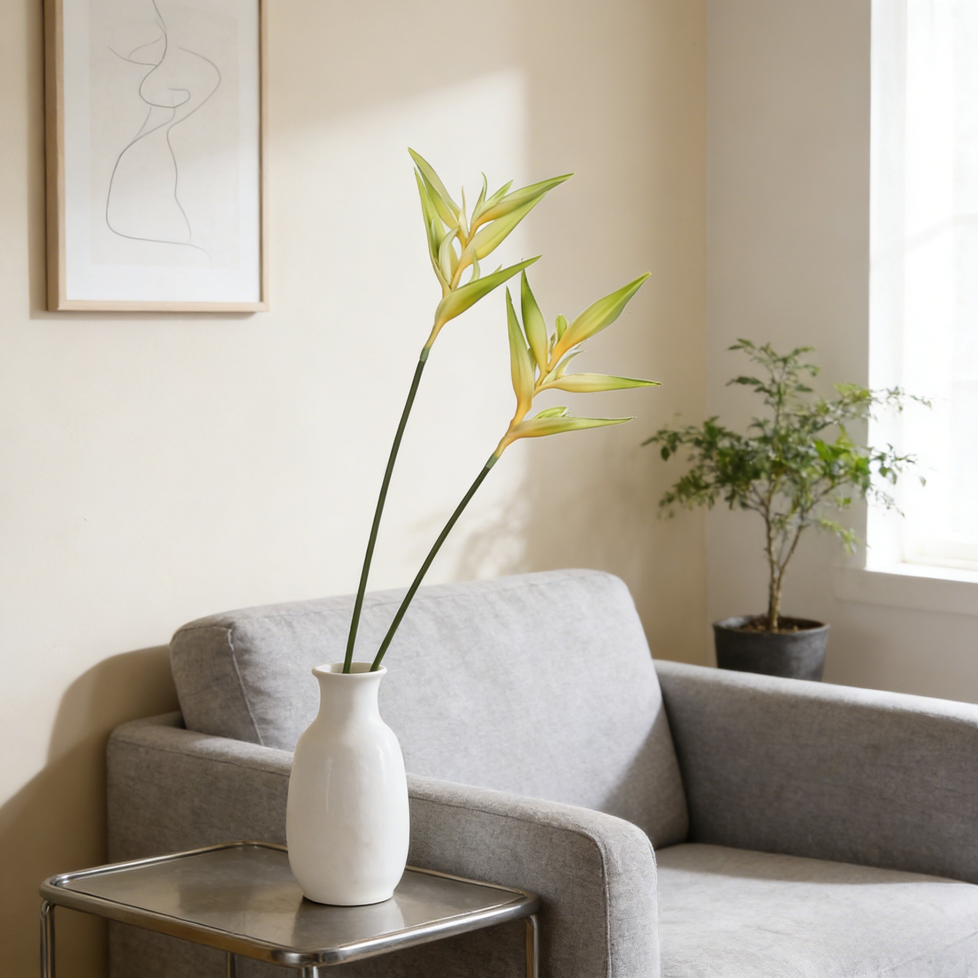 36.6 Inch Artificial Bird of P - Bird Paradise Strelitzia recension och pris
