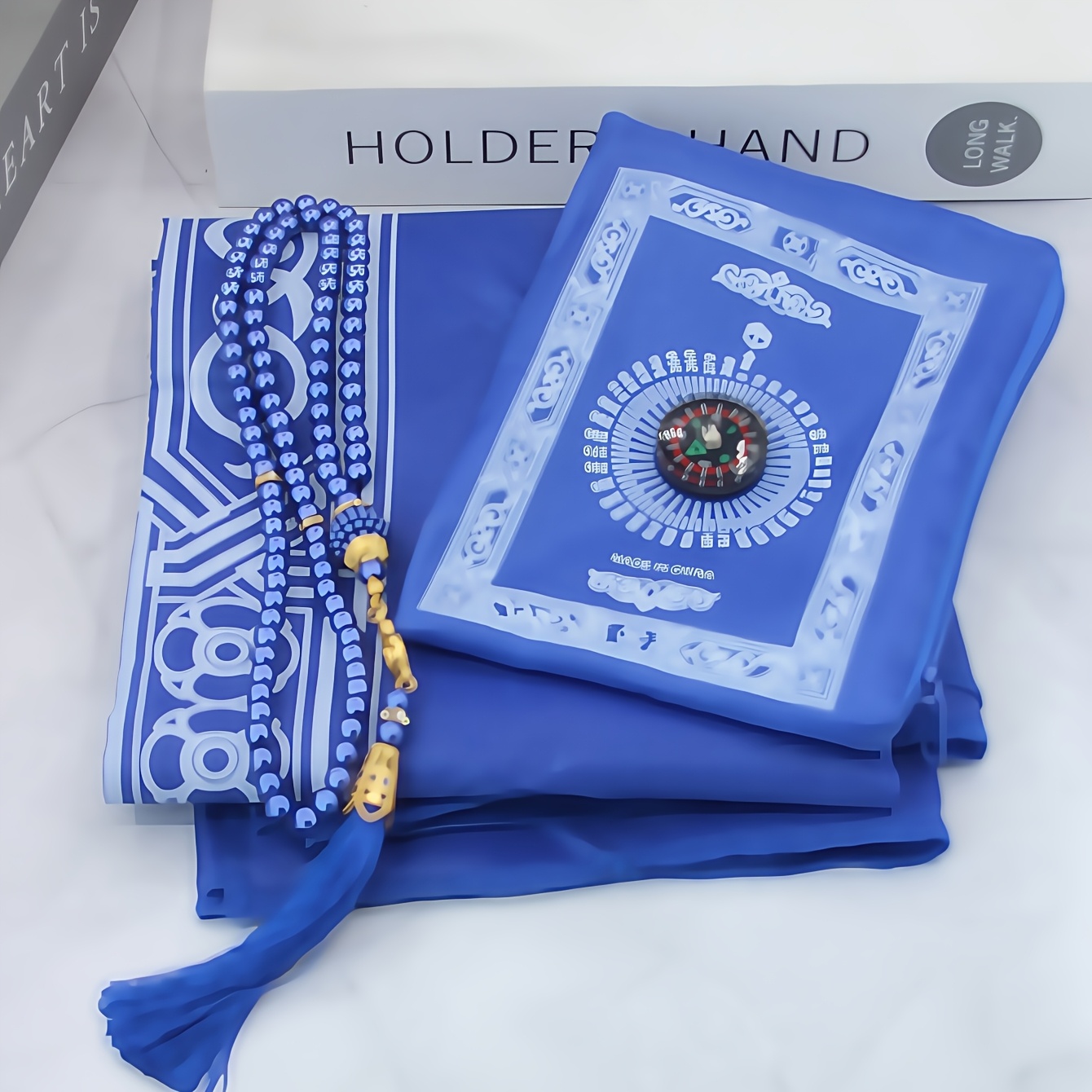 1-Set Islamic Prayer Mat & Bea - Maranta Prayer Plant recension och pris