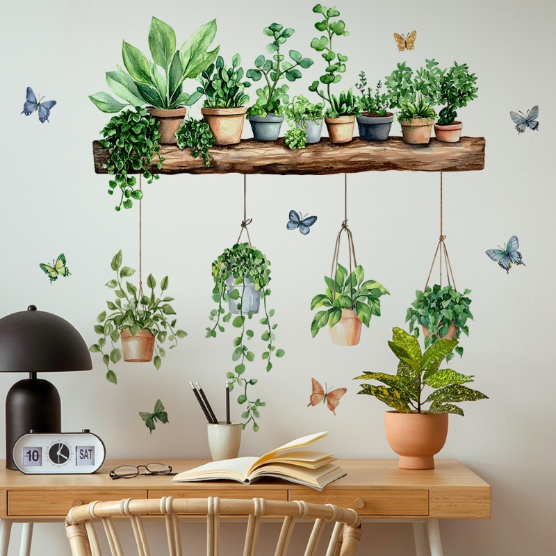 3D Potted Green Plant Shelf Wa - Echeveria Succulent recension och pris
