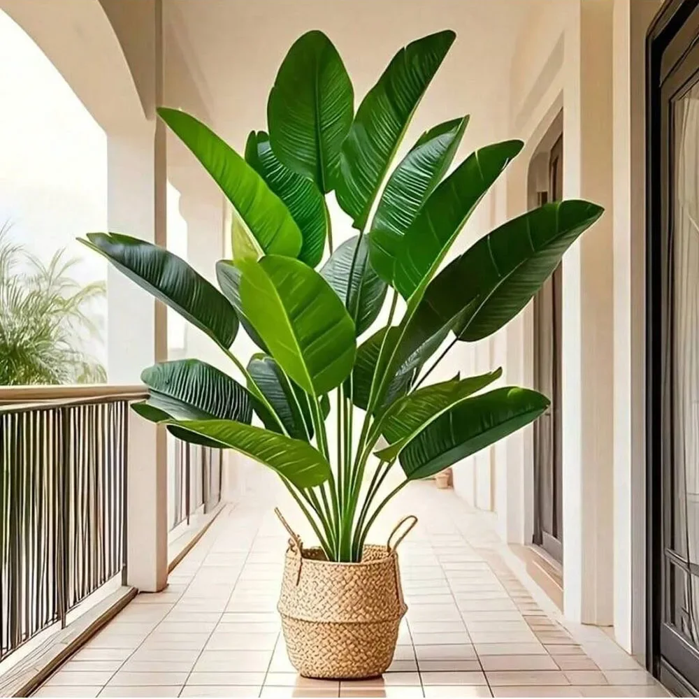 1pc 18 Leaves Artificial Plant - Ficus Lyrata Tree recension och pris