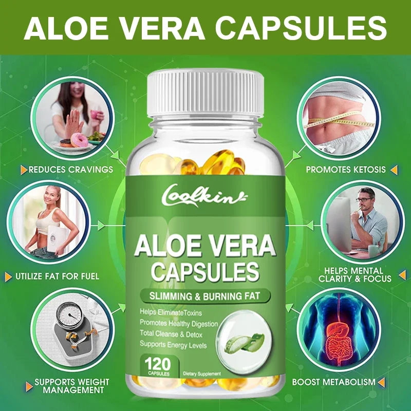Aloe Vera Extract Capsules - R - Aloe Vera Pot recension och pris