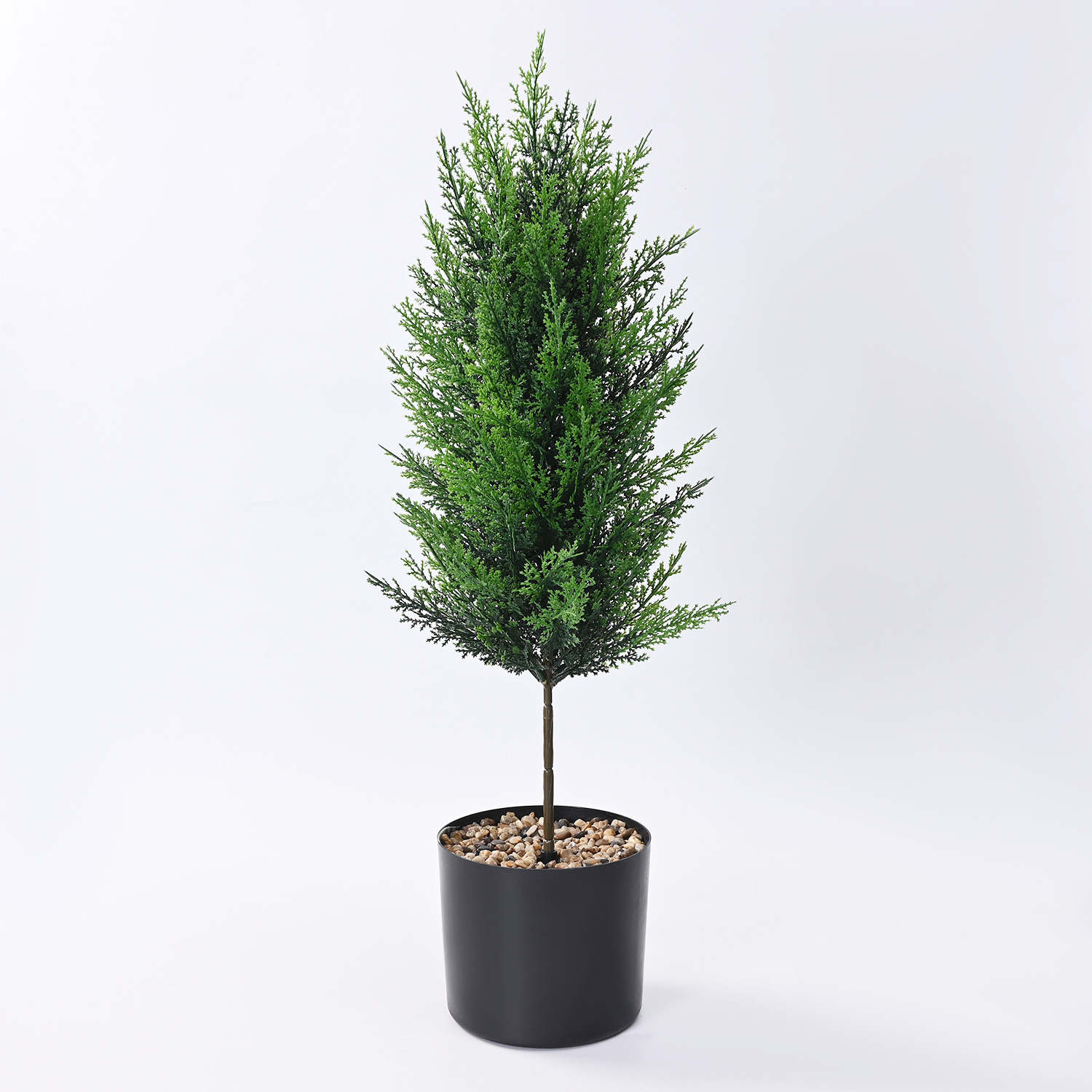 1/2pcs Artificial Cypress Real - Dracaena Marginata recension och pris