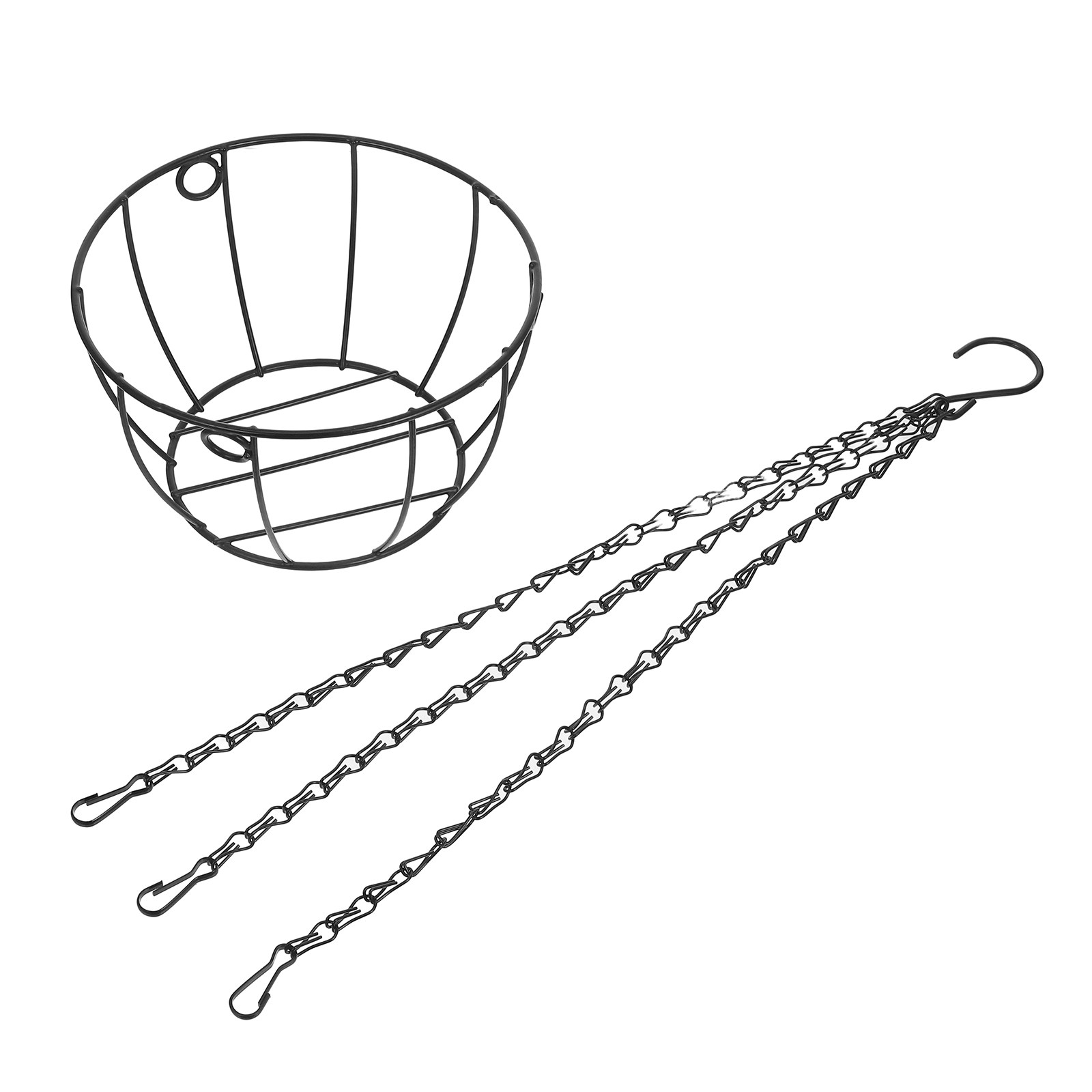 Hanging Plant Basket Iron Roun - Spider Plant Hanging recension och pris