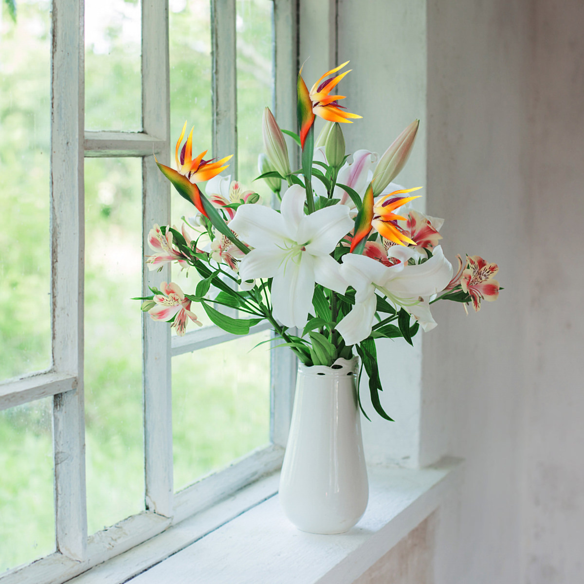 Faux Bird of Paradise Plant Ar - Bird Paradise Strelitzia recension och pris
