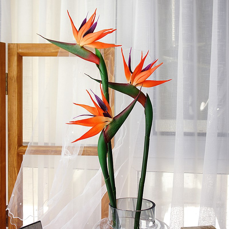 3pcs Artificial Bird Of Paradi - Bird Paradise Strelitzia recension och pris
