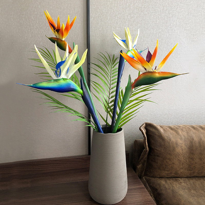3pcs Artificial Bird Of Paradi - Bird Paradise Strelitzia recension och pris