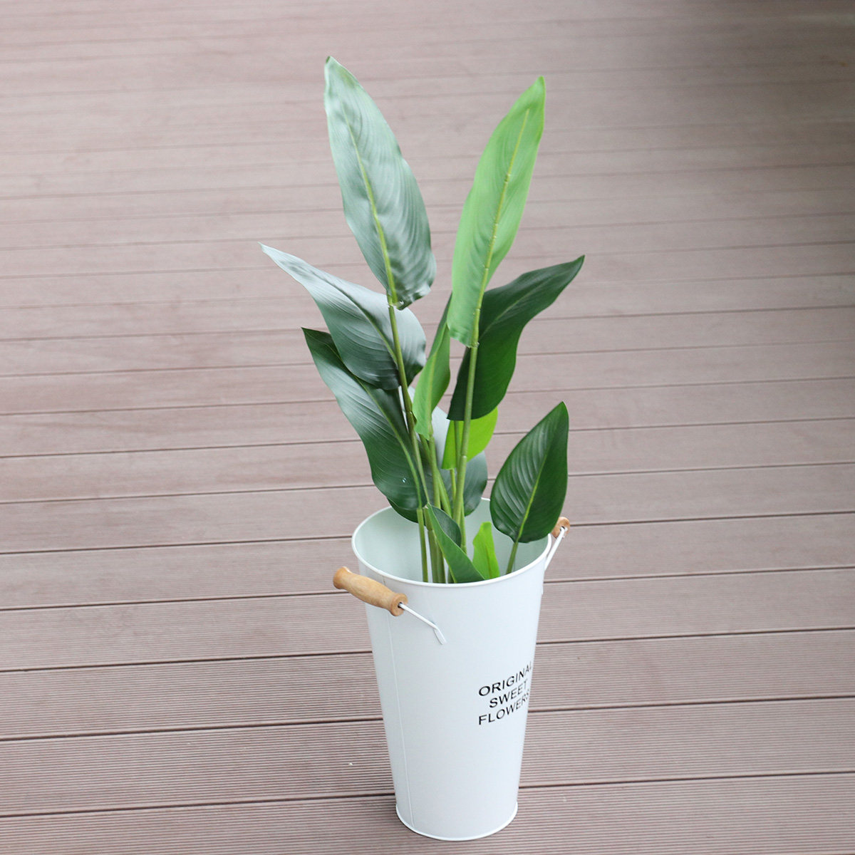 Wrought Iron Flower Vase Deskt - Aloe Vera Pot recension och pris